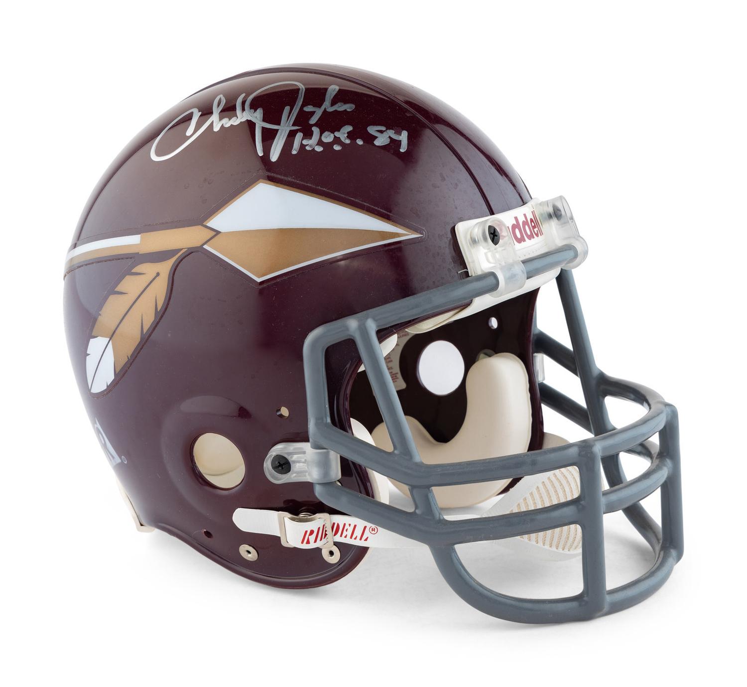 A Group of Washington Redskins Hall of Fame Signed Autograph Items,