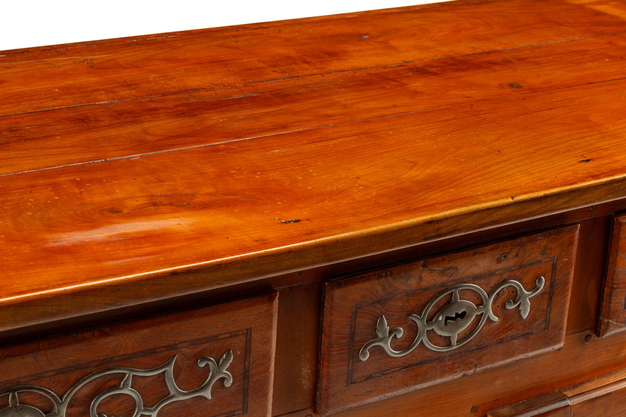 A French Provincial Walnut Serving Cabinet