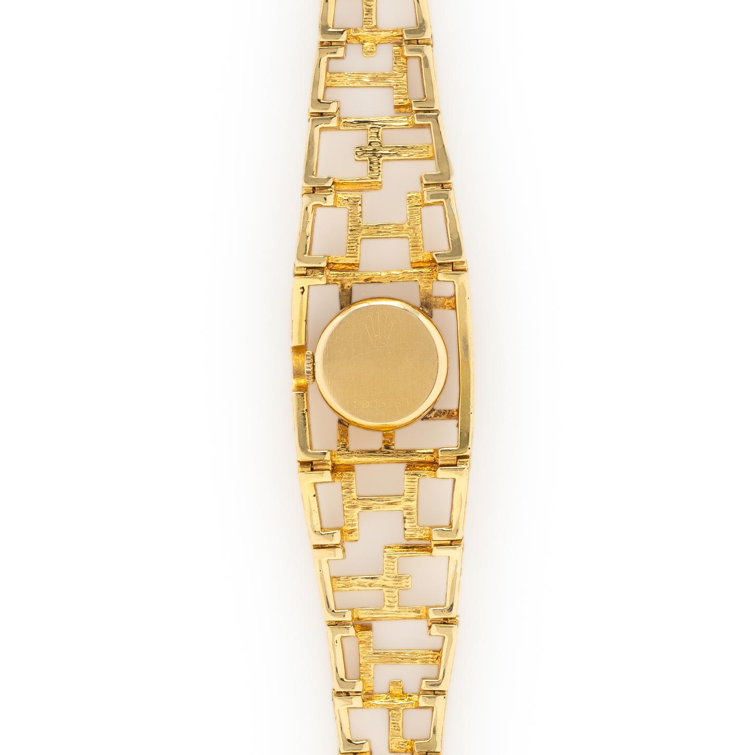 ROLEX, REF. 2131 YELLOW GOLD 'PRECISION' WATCH