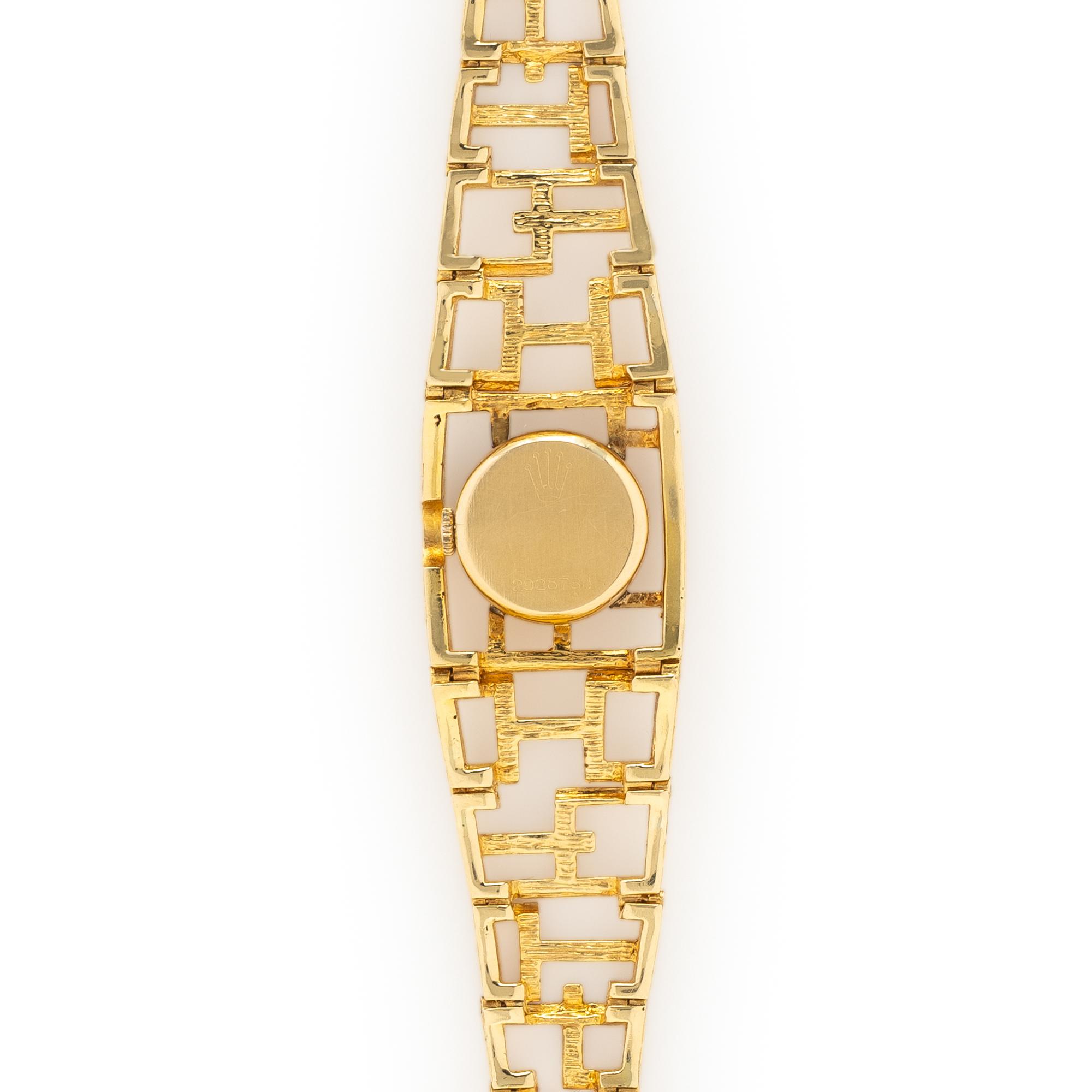 ROLEX, REF. 2131 YELLOW GOLD 'PRECISION' WATCH