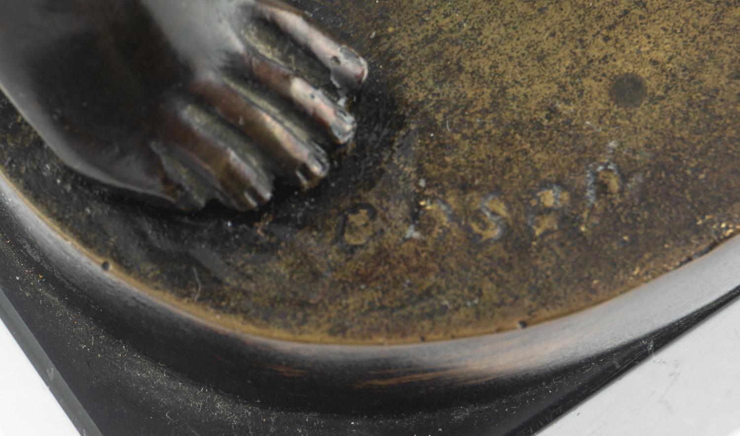 A Continental Bronze Figure