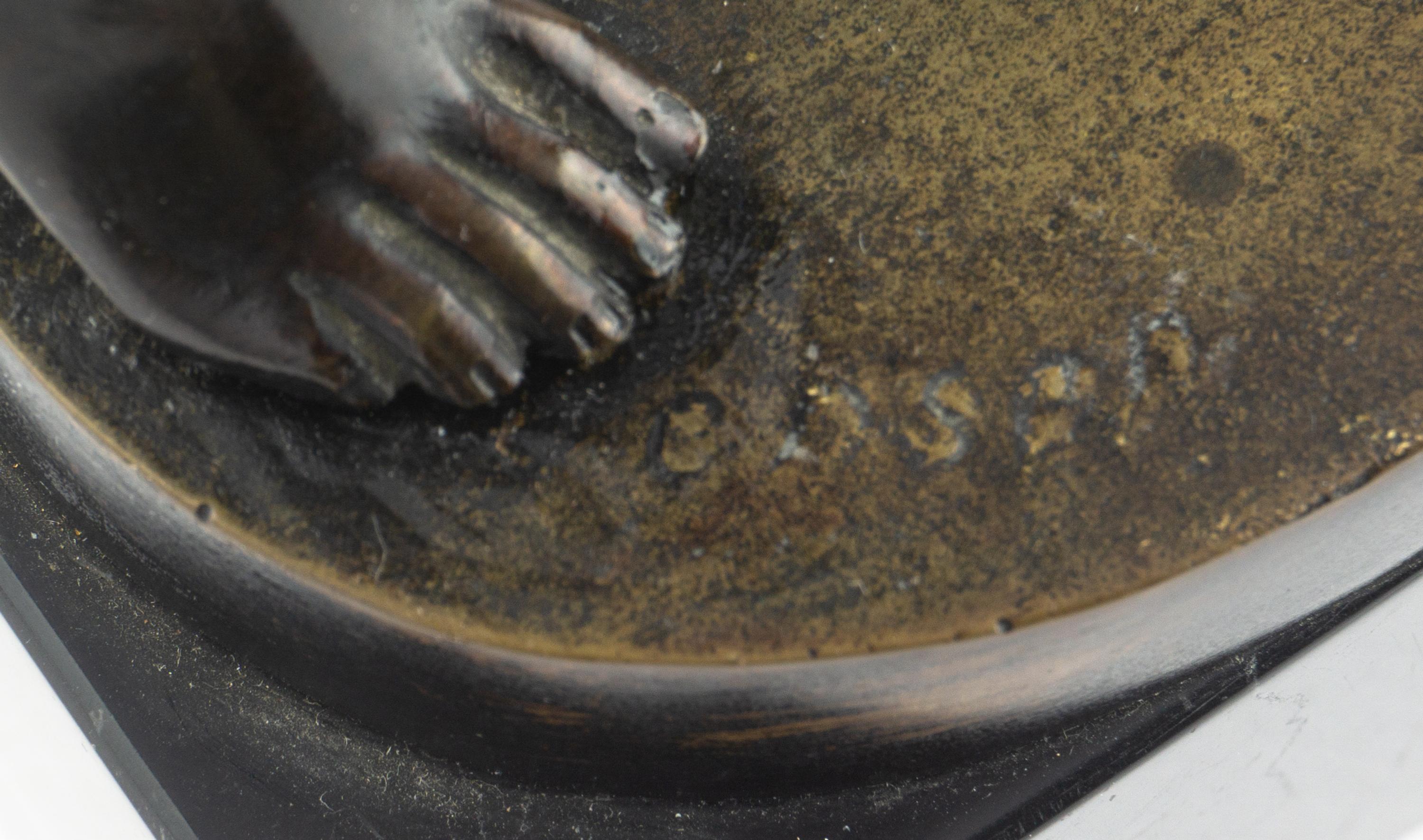 A Continental Bronze Figure