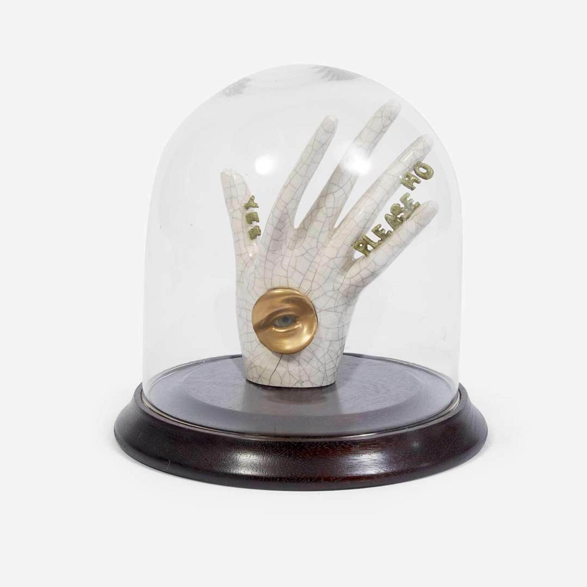 Lucian Pompilli (American, b. 1942) "Yes, No, Please" Sculpture, USA, circa 2000