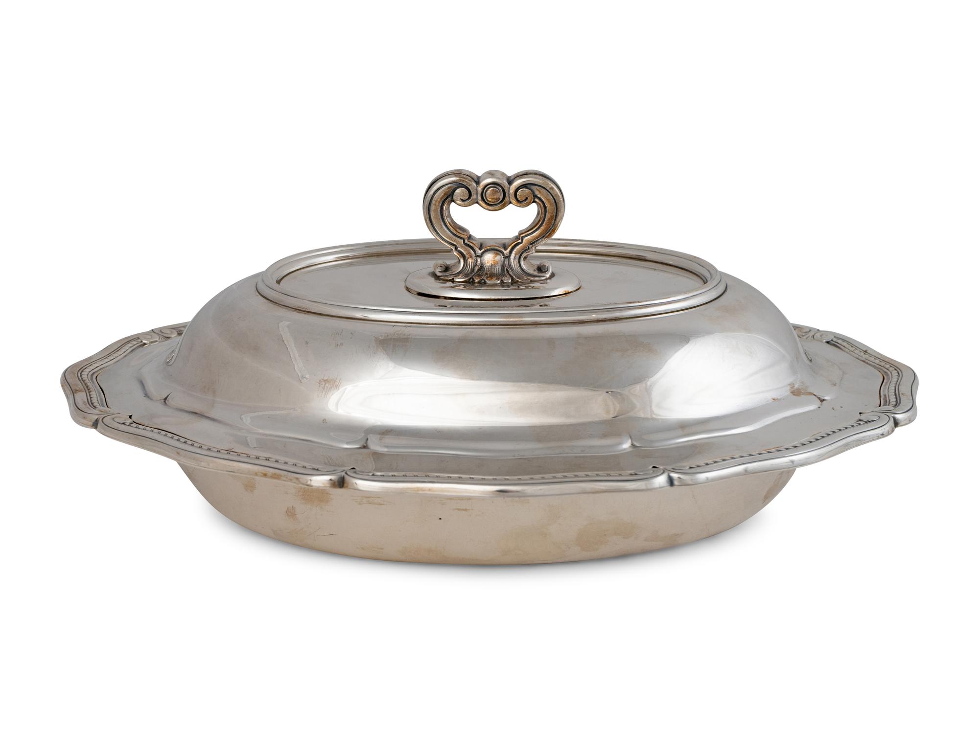 A Tiffany & Co. Silver Convertible Vegetable Dish — 20th Century