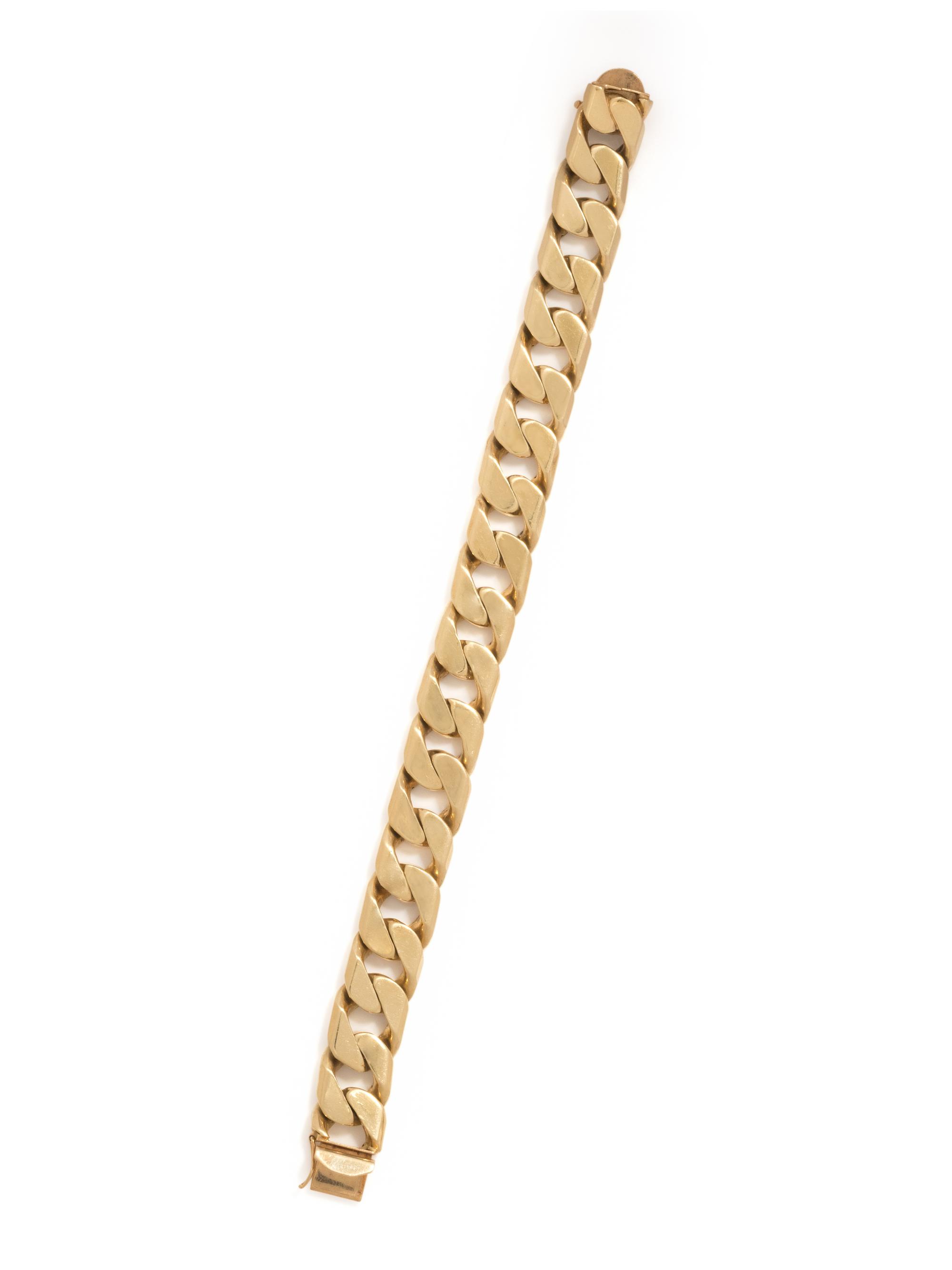 YELLOW GOLD BRACELET