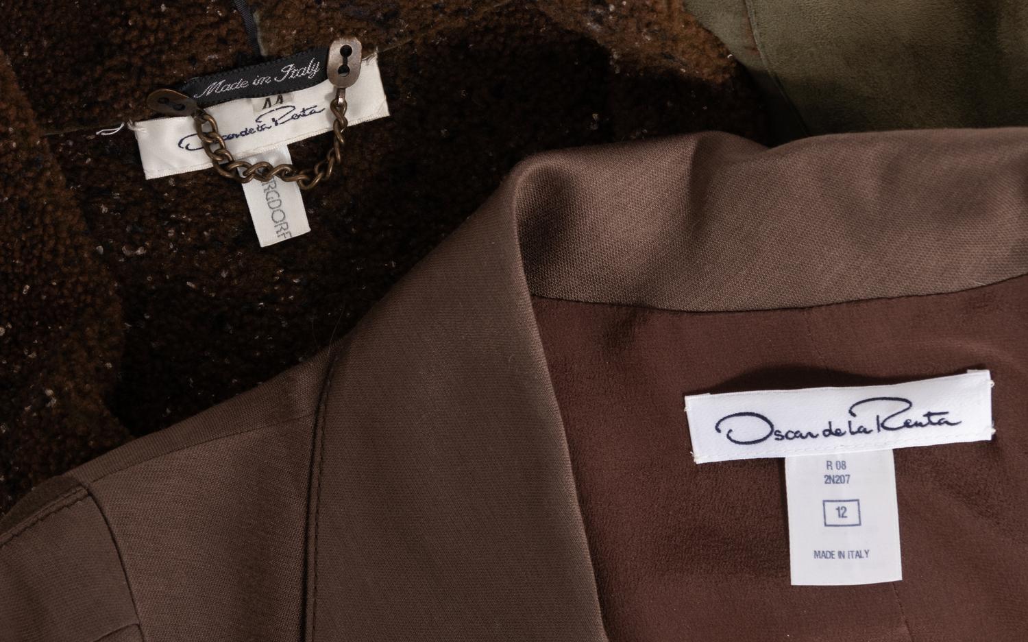 Two Oscar de la Renta Jackets and One Pair of Pants