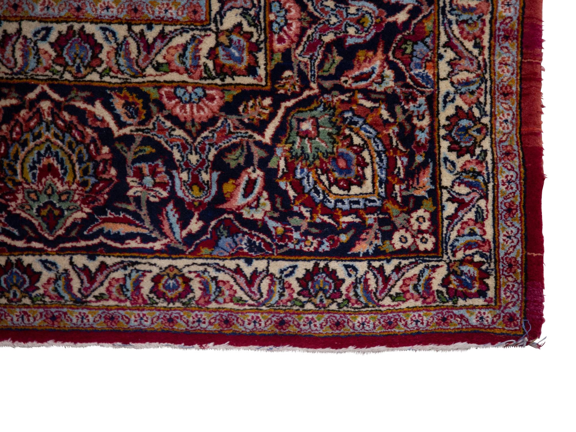 A Sarouk Wool Rug