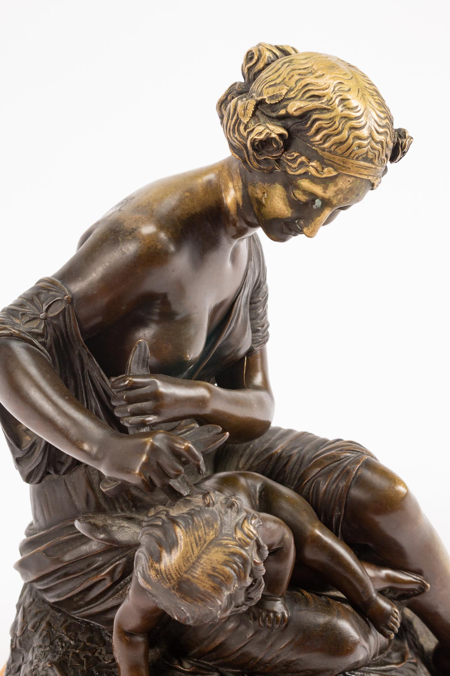 A Maiden and Infant Cupid
