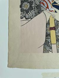 Jinbo Tomoyo 神保朋世 浮世绘三幅 (Japanese b.1902-d.1994)
