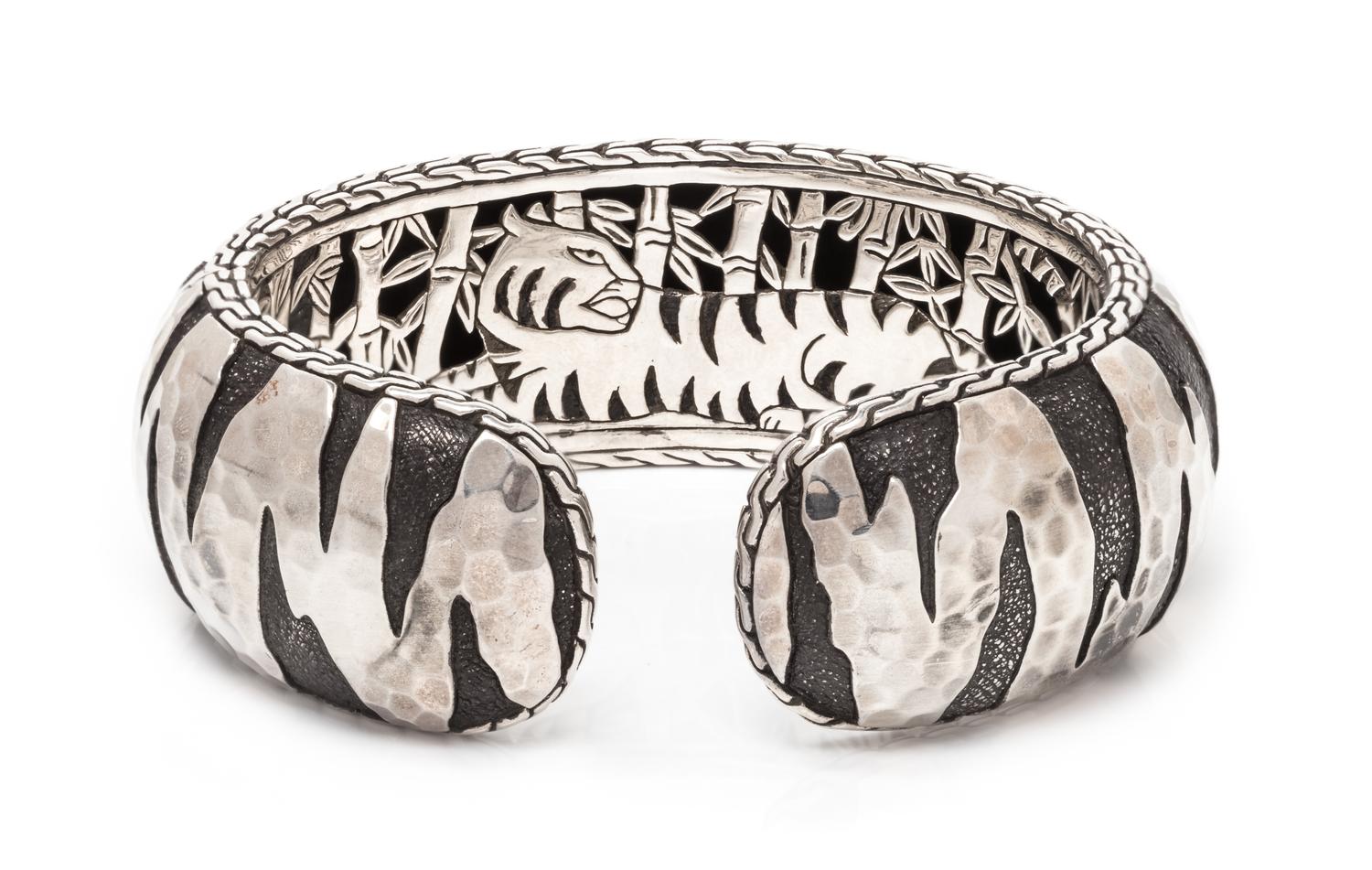 A Sterling Silver 'Palu Macan' Cuff Bracelet, John Hardy, 58.30 dwts.