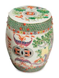 A Pair of Chinese Porcelain Garden Seats