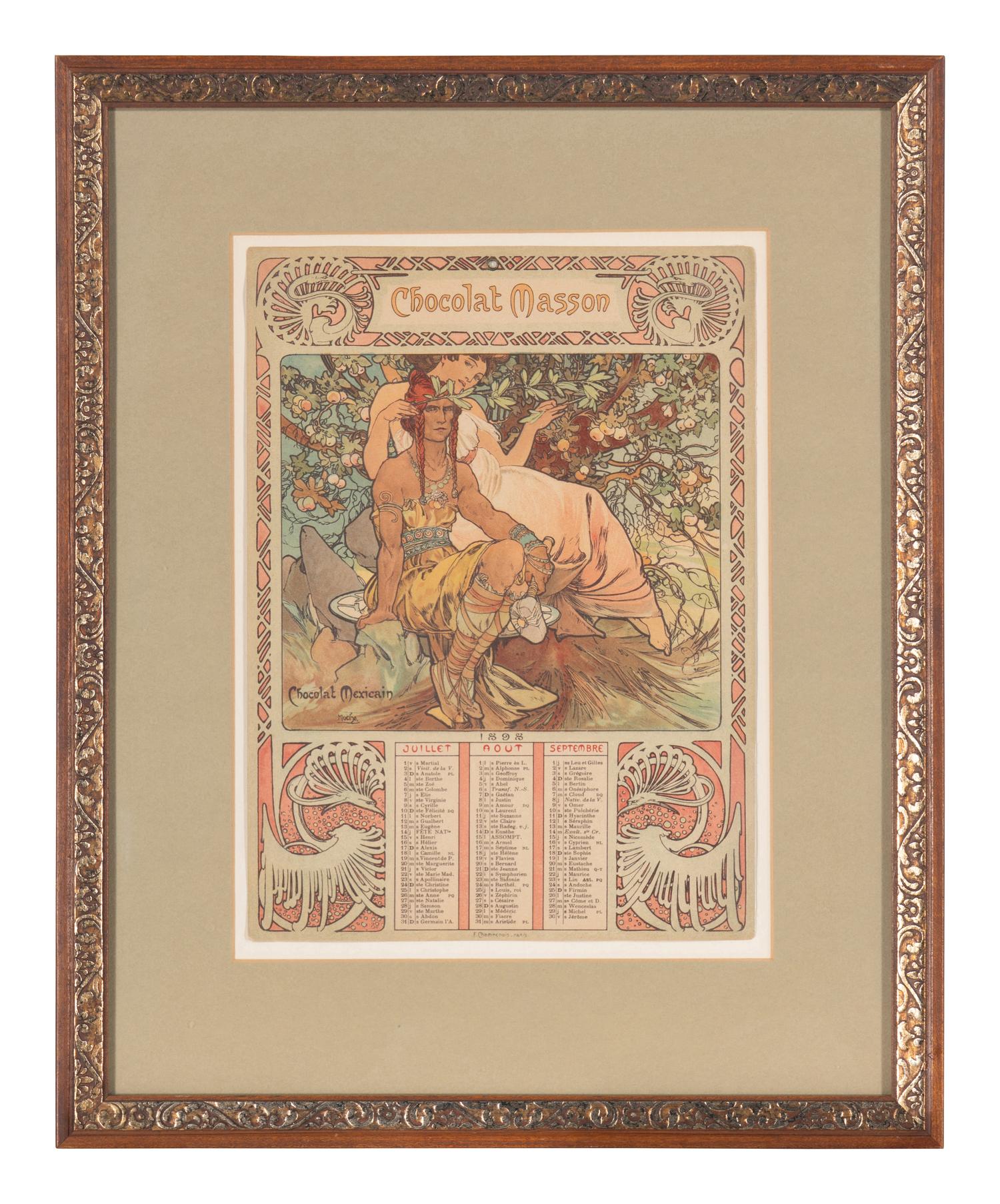 Chocolat Masson / Chocolat Mexicain, 1897 (complete set of four)
