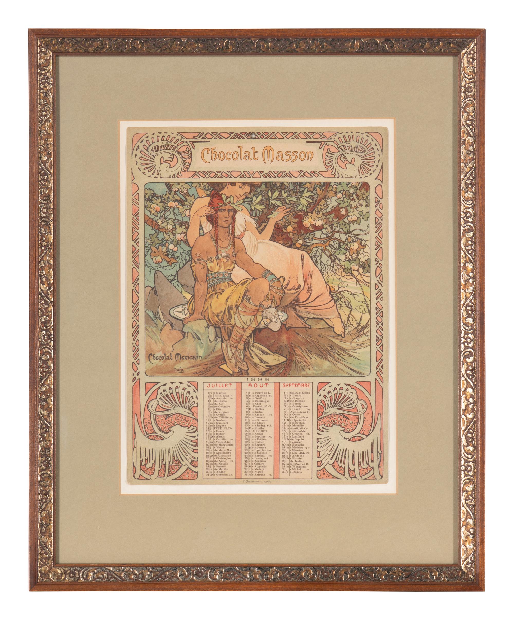Chocolat Masson / Chocolat Mexicain, 1897 (complete set of four)