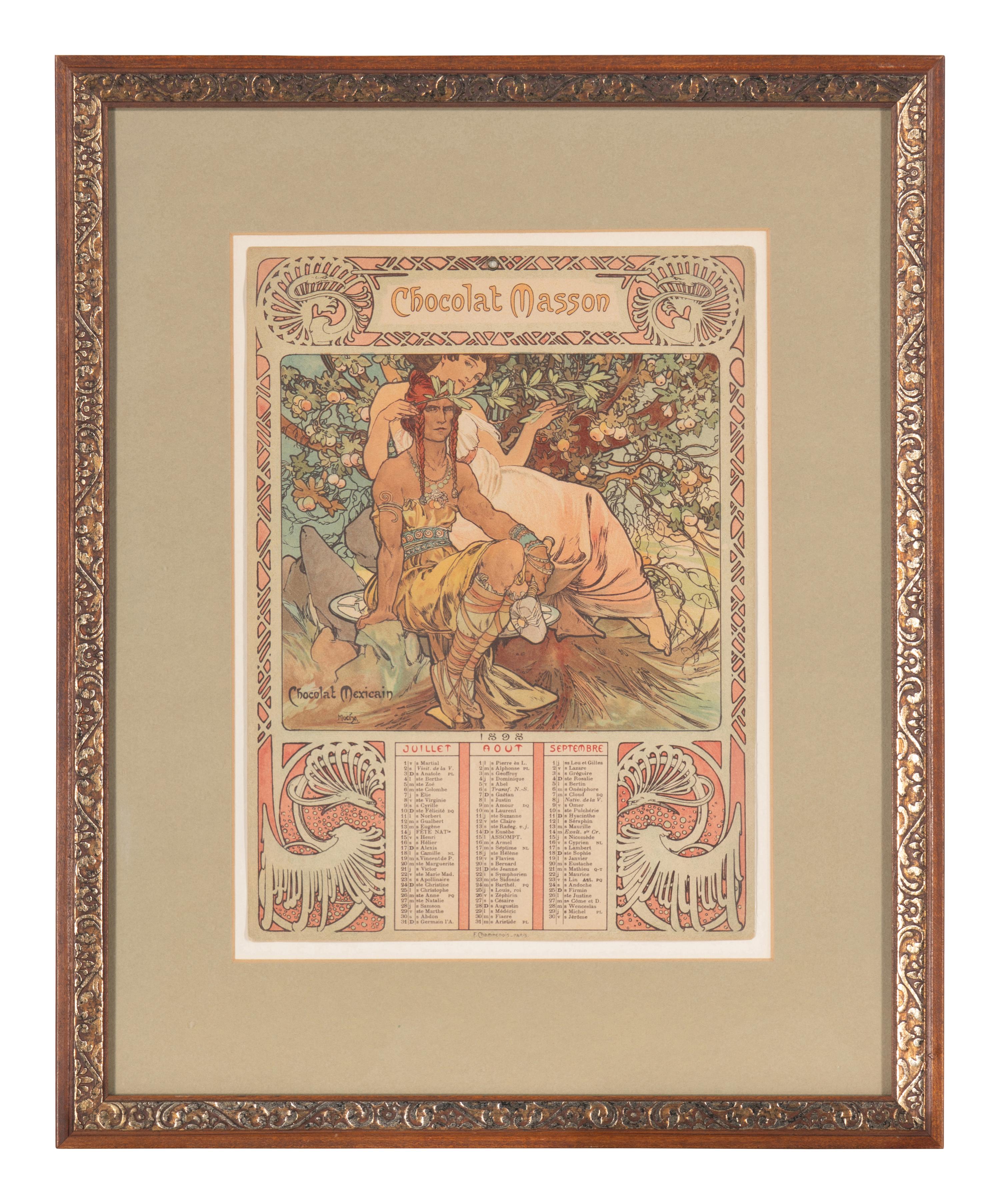 Chocolat Masson / Chocolat Mexicain, 1897 (complete set of four)