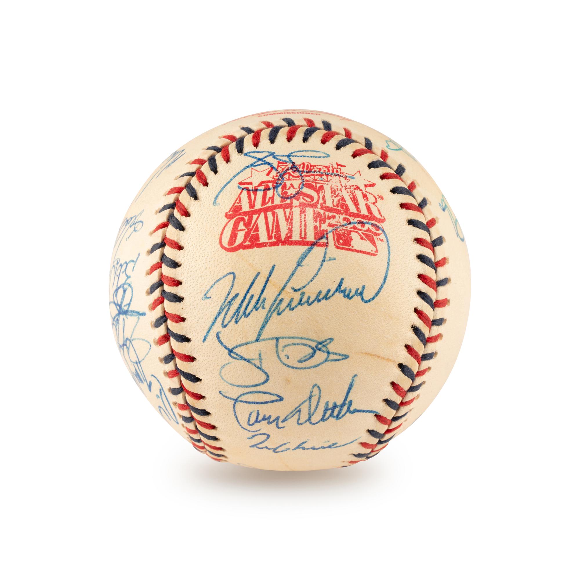 A 2000 All-Star Game National League Team Signed Autograph Baseball (Beckett Authentication Services)