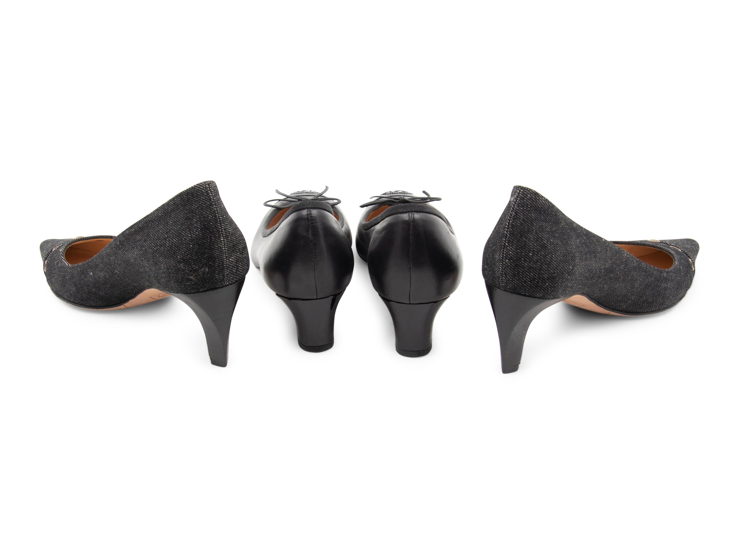 Three Pairs of Chanel Shoes