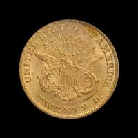 A United States 1853 Liberty Head $20 Gold Coin