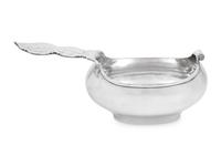 A Large Russian Silver Kovsh
