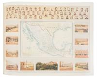 [ATLASES]. CUBAS, Antonio Garcia. Atlas Pintoresco e Historico de los Estados Unidos Mexicanos. Mexico: Telefonos de Mexico, 1992.