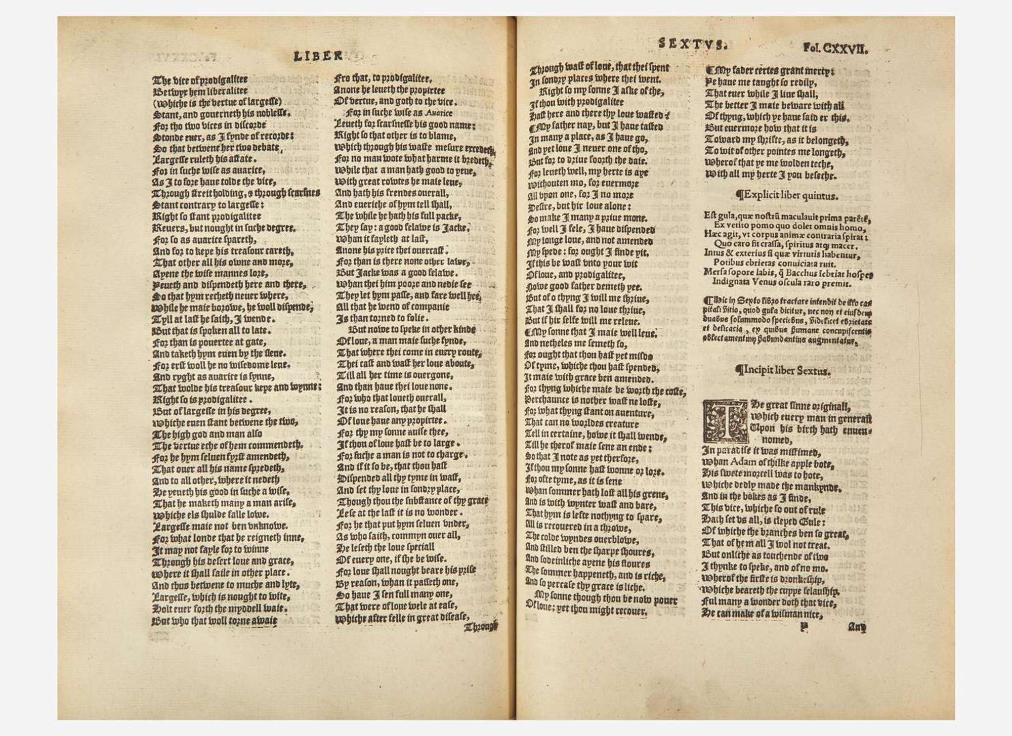 [Literature] (Gower, John: De Confessione Amantis)