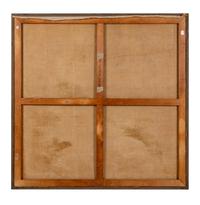 A Continental Painted Canvas Scenic Panel
