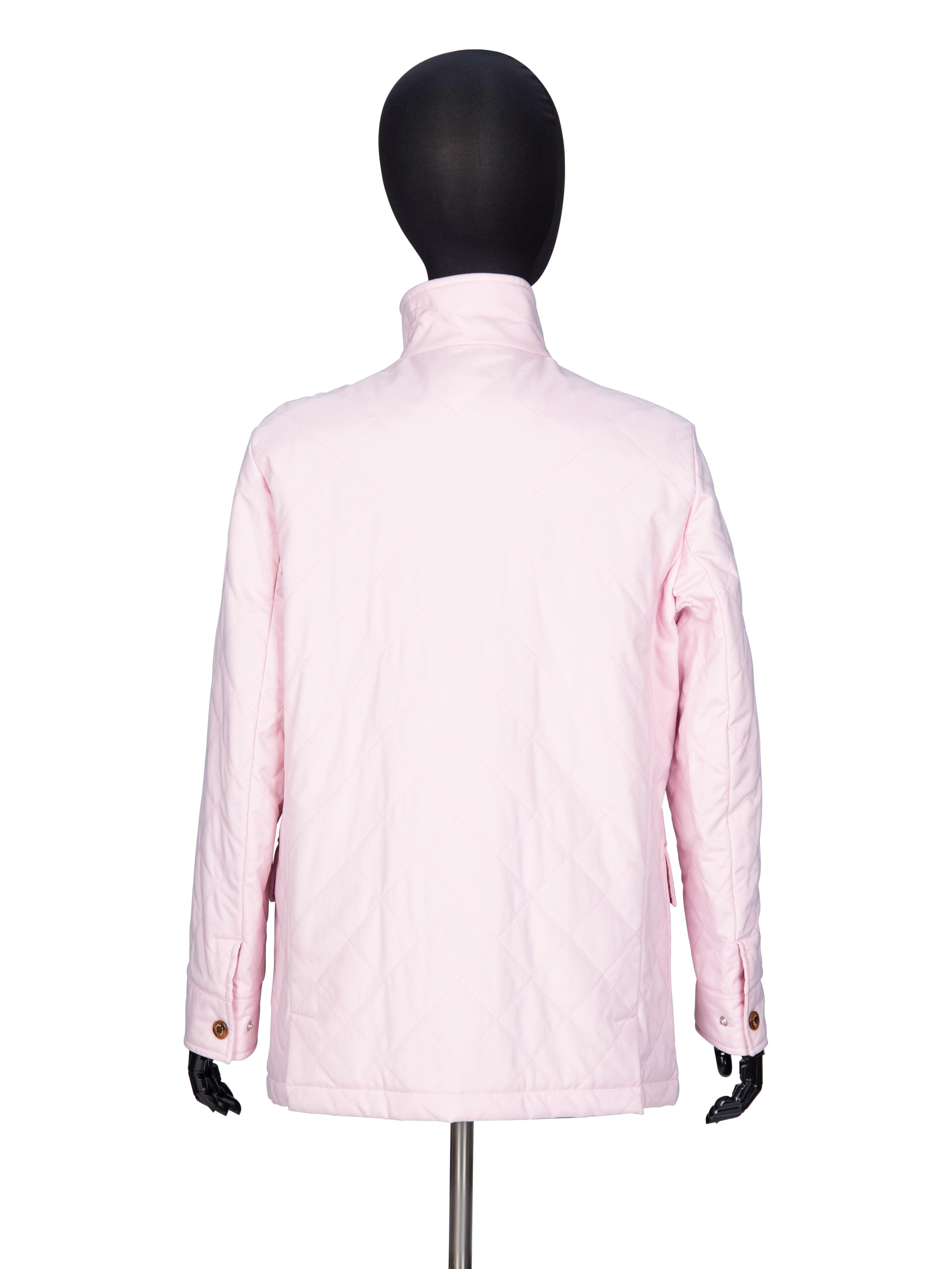 Loro Piana, Pink StormSystem Quilted Jacket