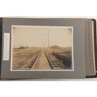 Indian Territory Traction Company, Fantastic Photo Album Showing Railroad Construction and Early Oklahoma Towns