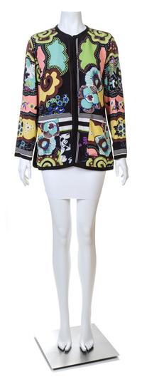 An Etro Multicolor Silk Jacket, Size 44.