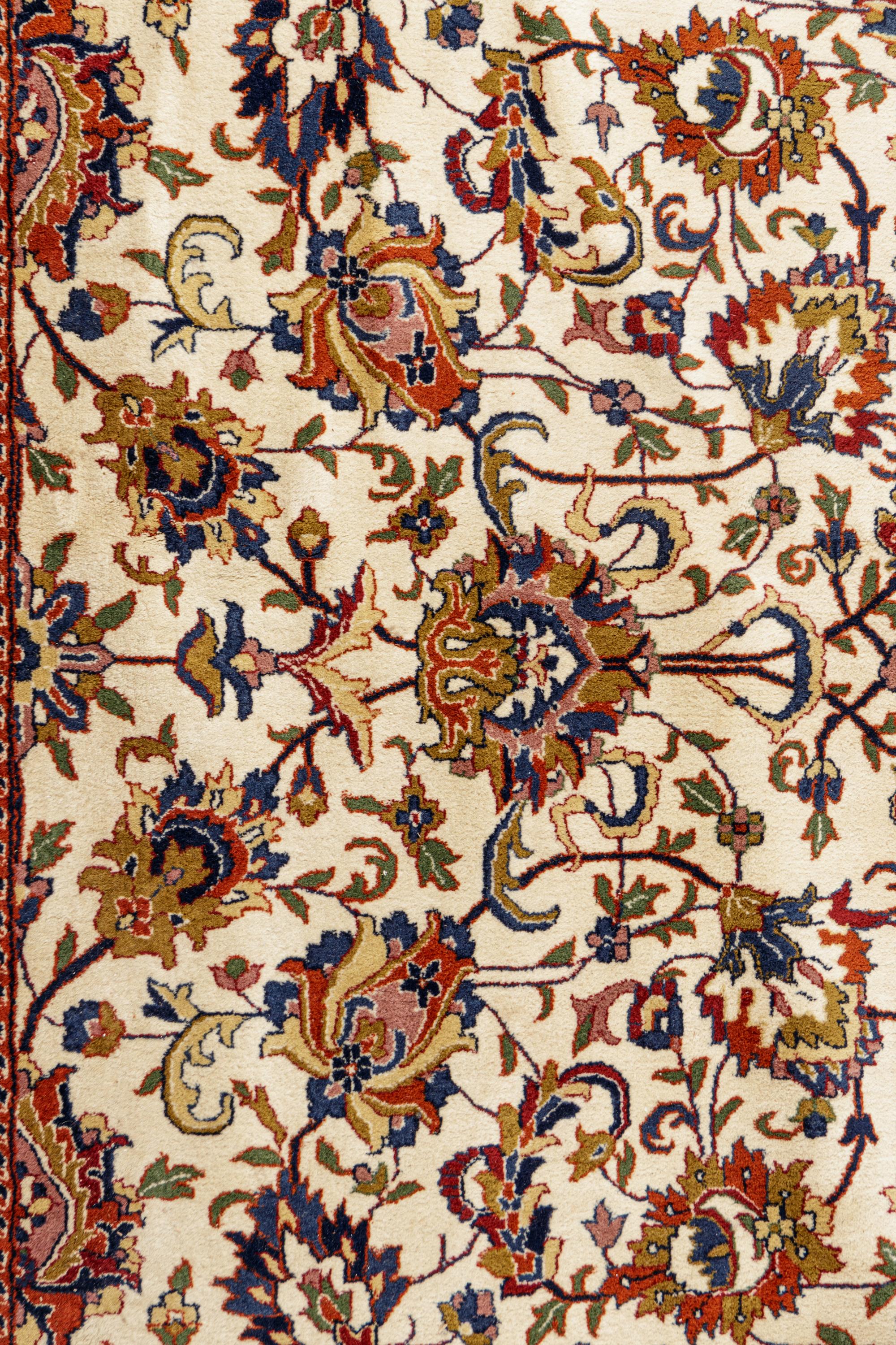 A Kashan Wool Rug