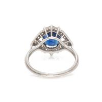 SAPPHIRE AND DIAMOND RING