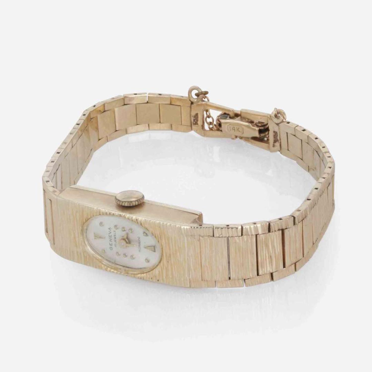 Ladies Vintage 14K Yellow Gold Watch
