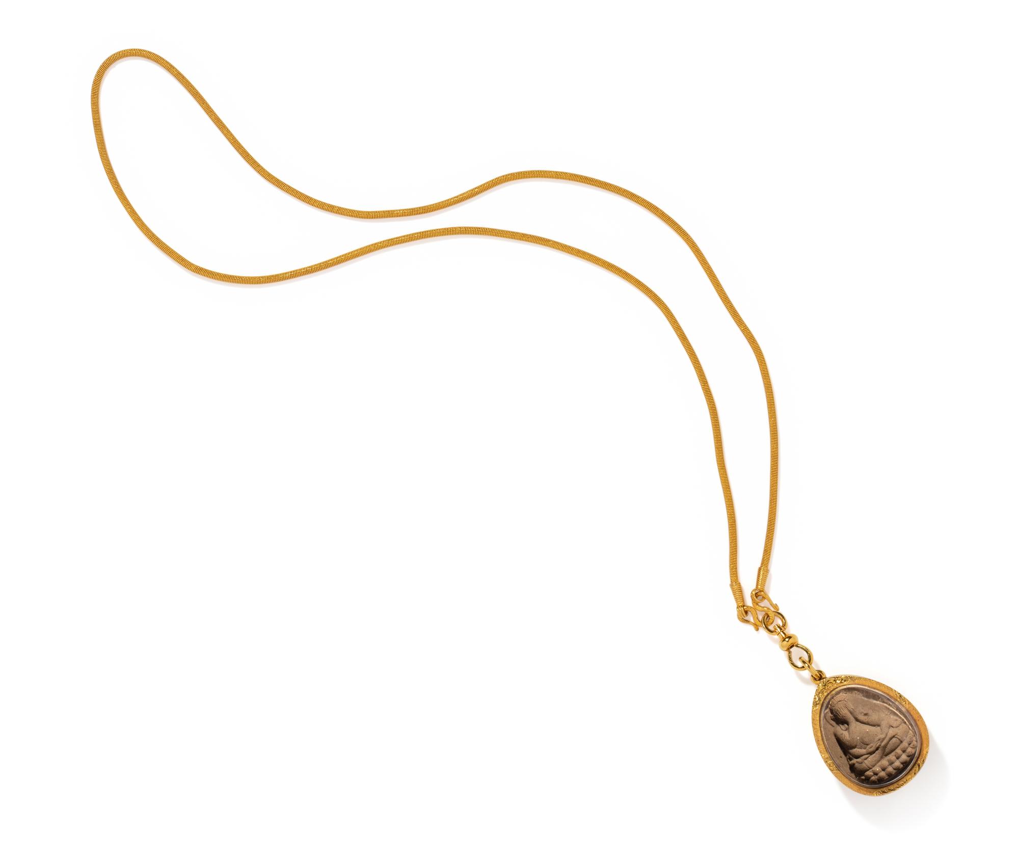 HIGH KARAT GOLD PENDANT/NECKLACE