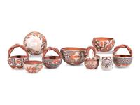 Collection of Isletta Pottery