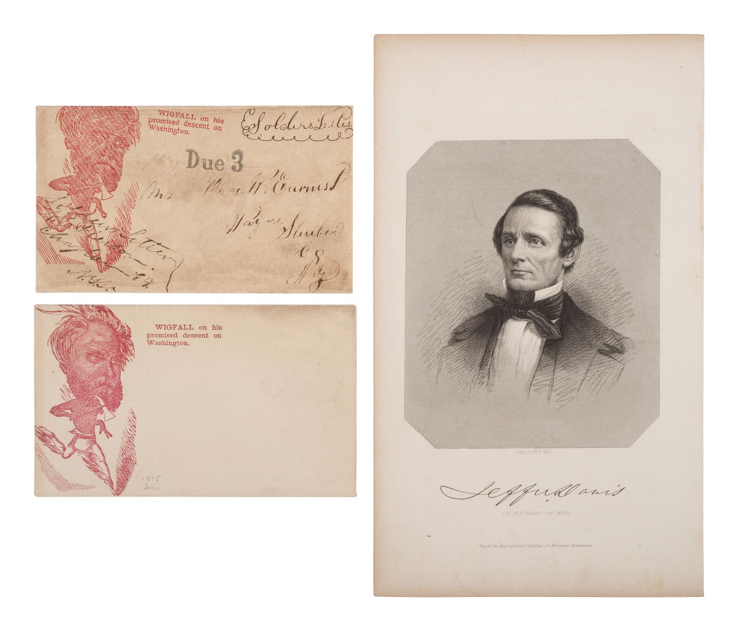 DAVIS, Jefferson (1808-1889). Autograph letter signed ("Jeffn. Davis") as Confederate States President, to Gen. Louis T. Wigfall. "Executive Mansion," Richmond, VA, 11 October 1862.