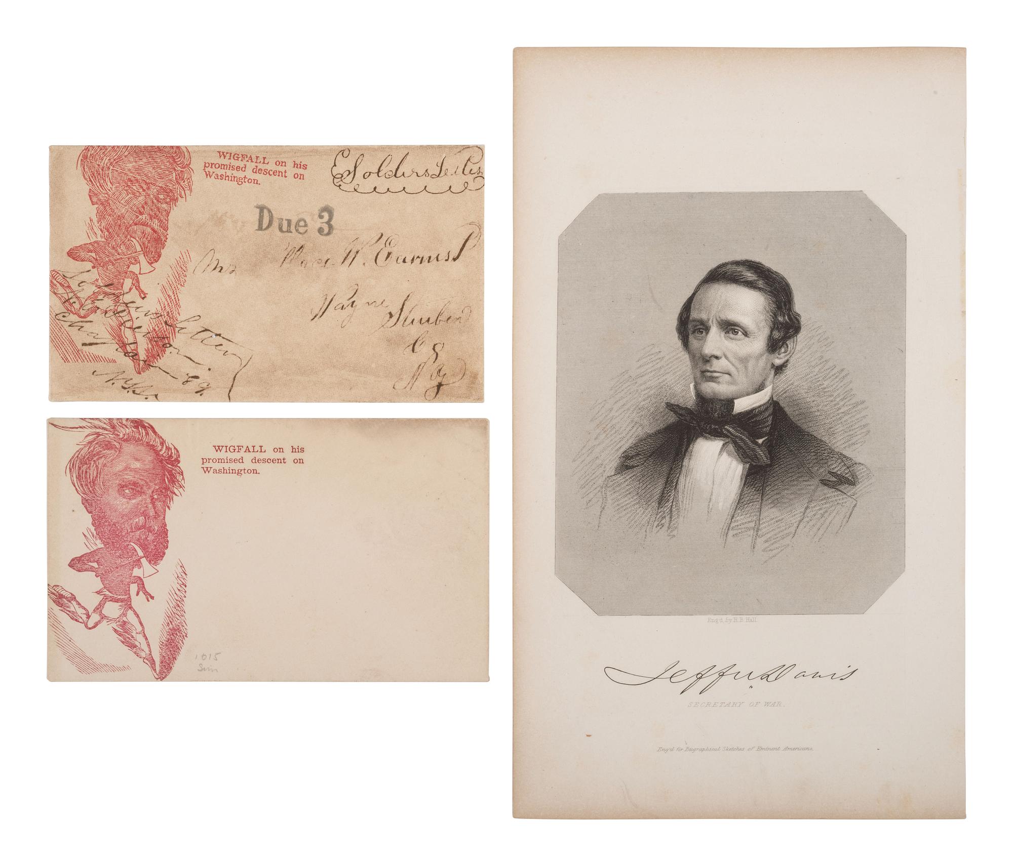 DAVIS, Jefferson (1808-1889). Autograph letter signed ("Jeffn. Davis") as Confederate States President, to Gen. Louis T. Wigfall. "Executive Mansion," Richmond, VA, 11 October 1862.