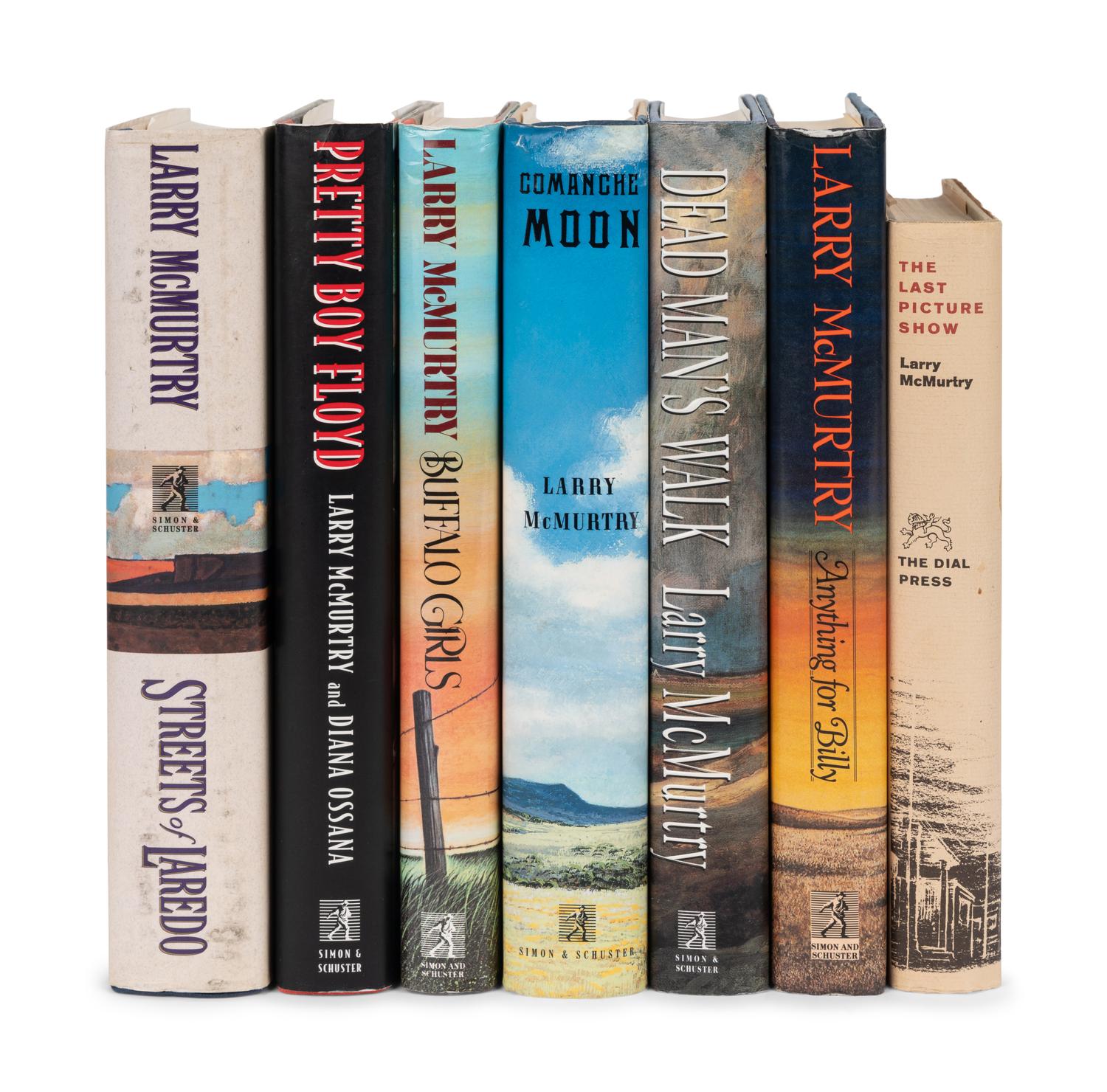 MCMURTRY, Larry (1936-2021). A group of 7 works, comprising: