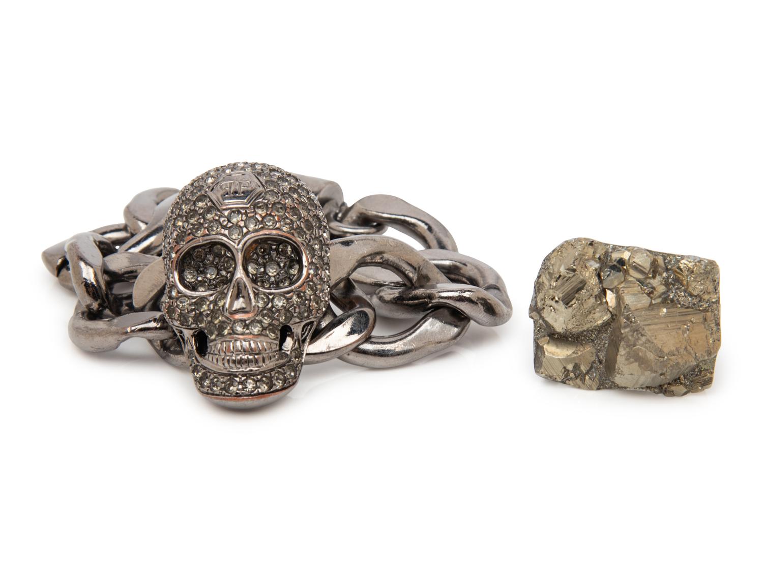 Philipp Plein Skull Bracelet & Laurent Guillot Ring