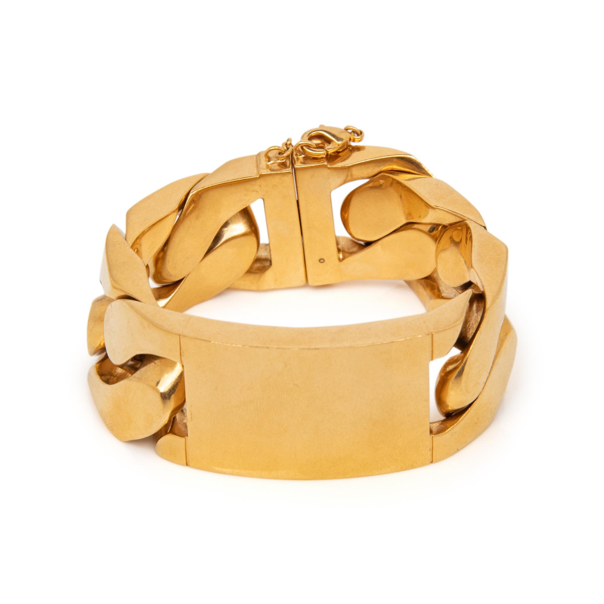 Céline , Oversize ID Chain Bracelet