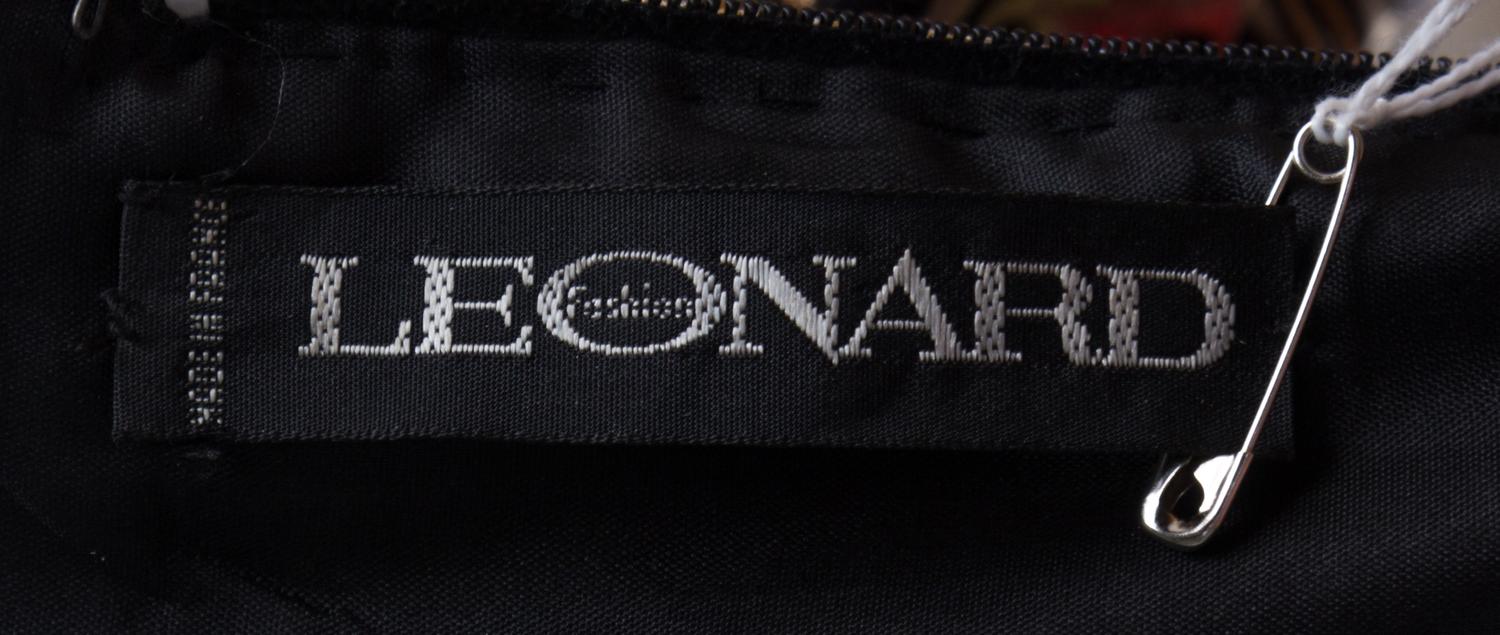 A Leonard Gold Brocade Gown, No size.