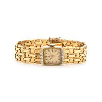 EBEL, 18K YELLOW GOLD AND DIAMOND WRISTWATCH