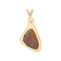 OPAL AND DIAMOND PENDANT