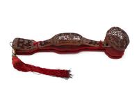 A Reticulated Sandalwood Ruyi Scepter