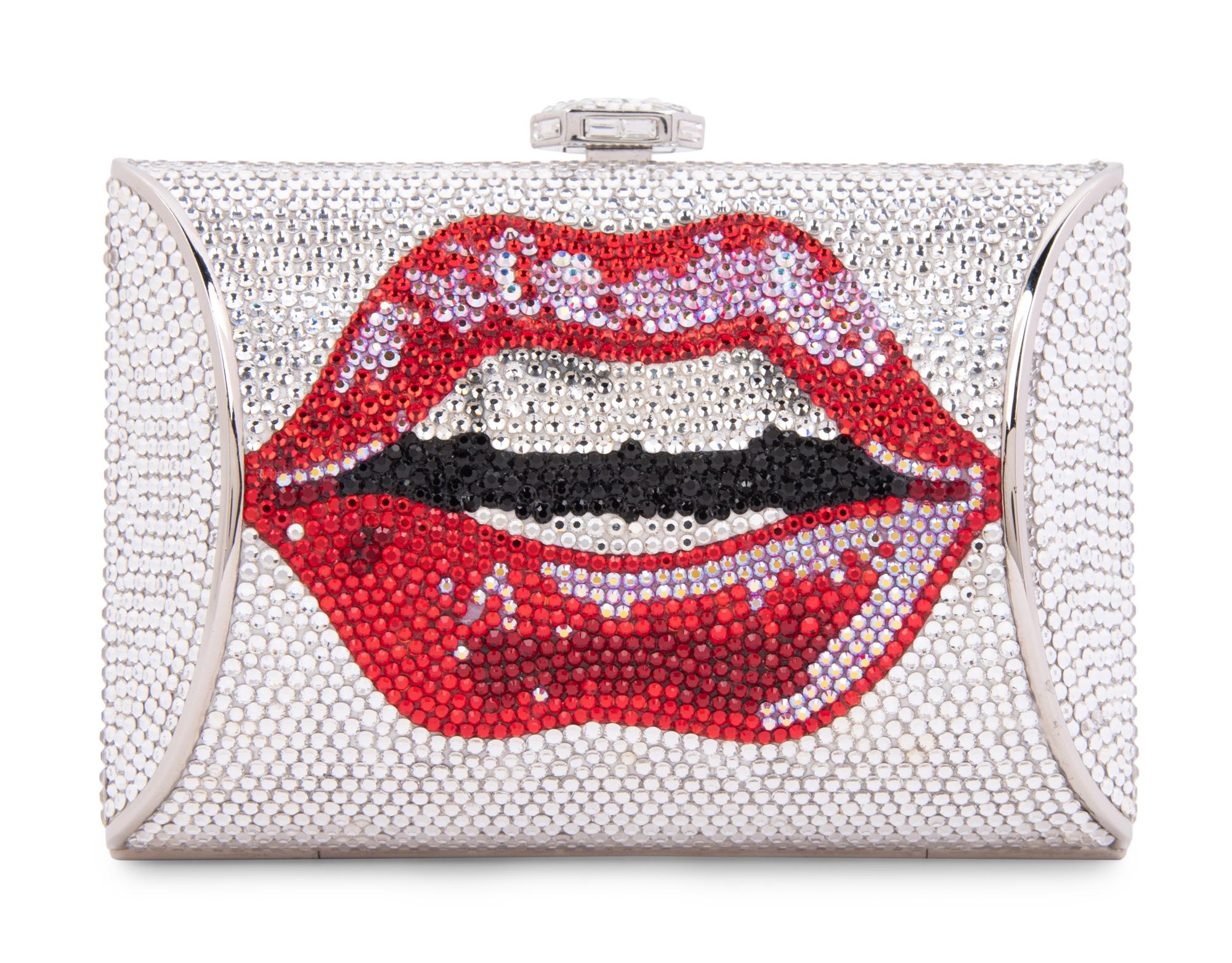 Judith Leiber Lips Motif Minaudière