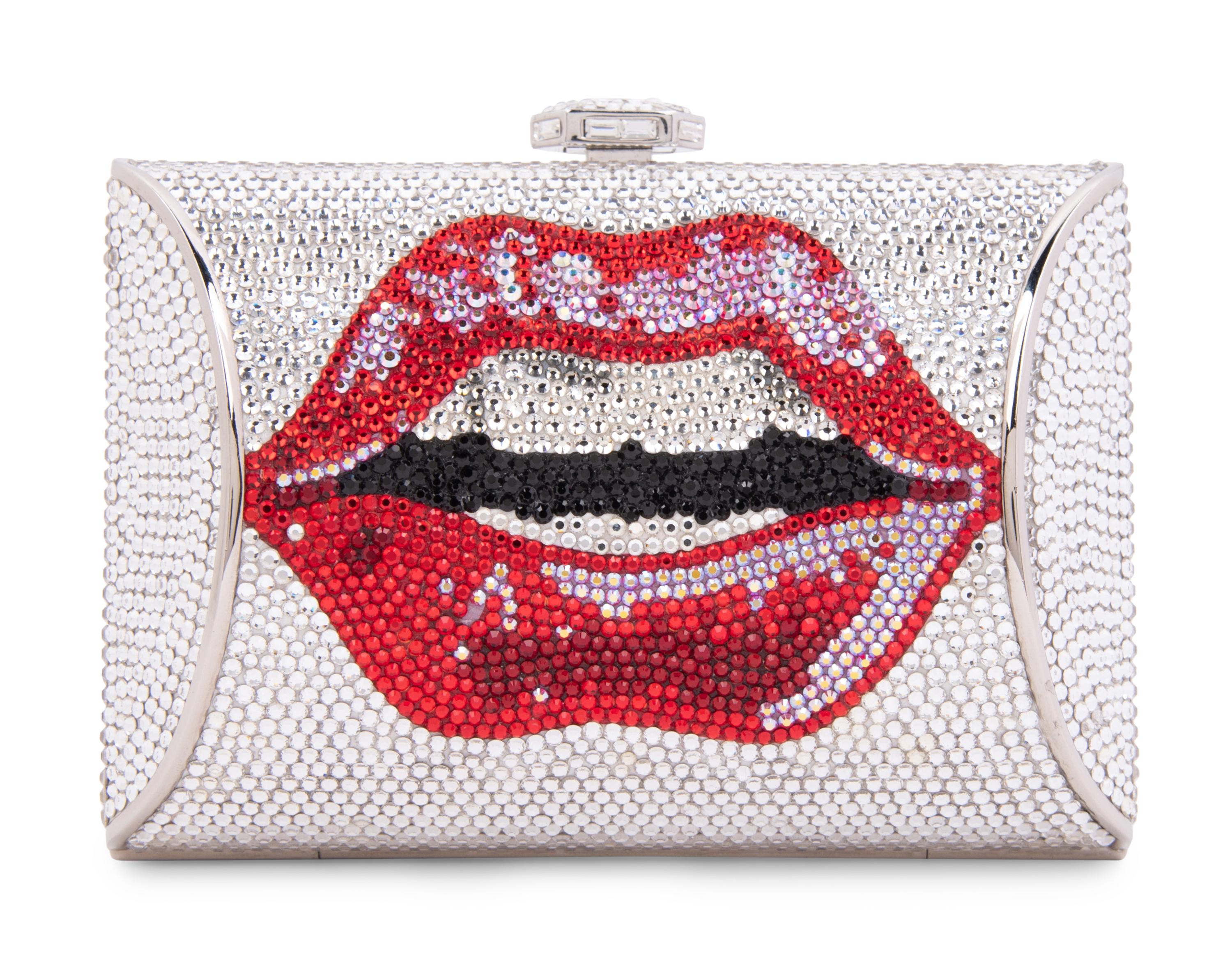 Judith Leiber Lips Motif Minaudière