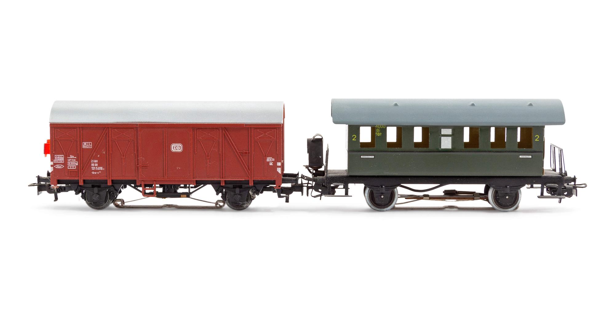 A Group of Five Polychrome Locomotives