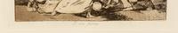 Four plates from Los desastres de la Guerra , (printed later)