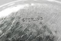 Four American Silver Nesting Dishes