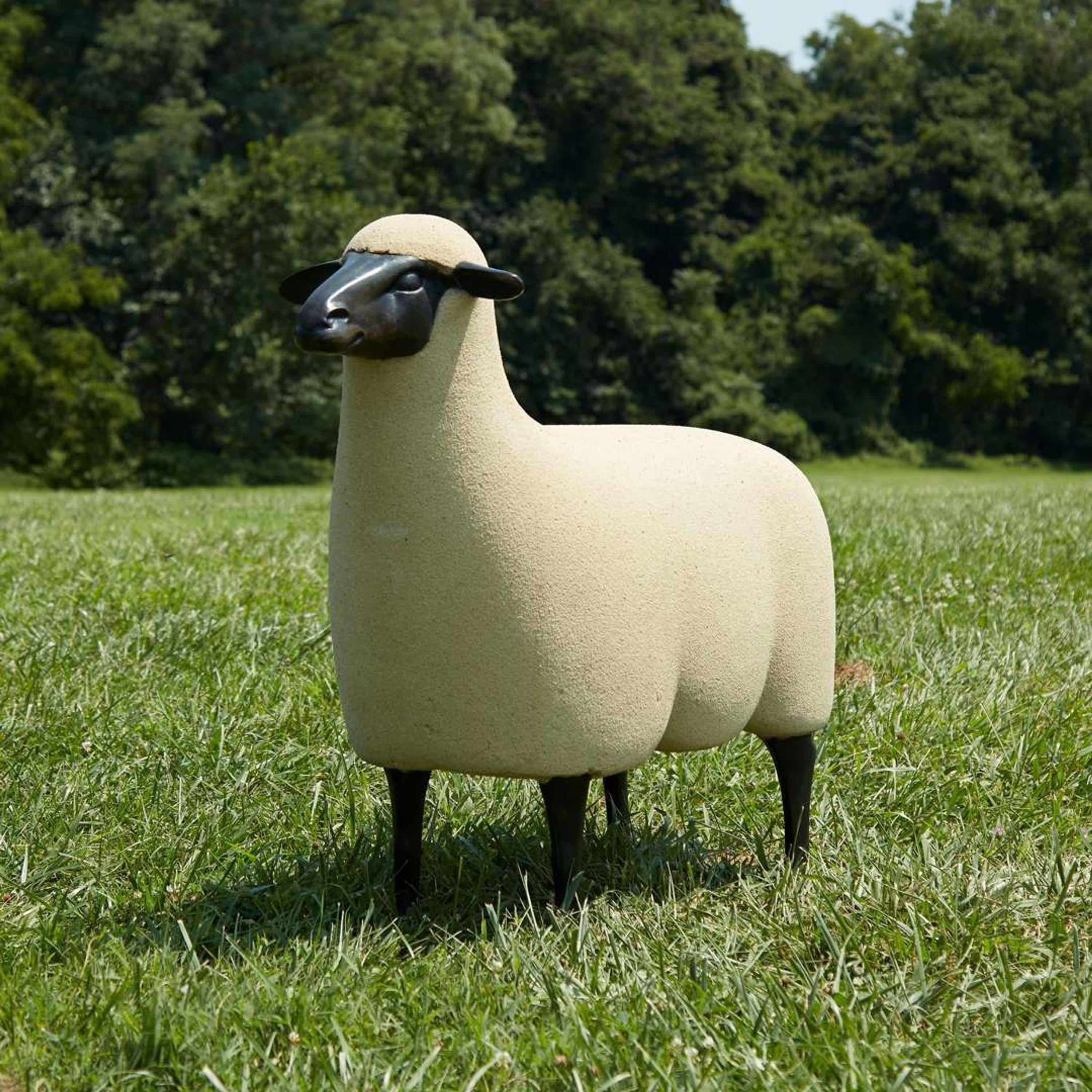 François-Xavier Lalanne (French, 1927-2008) Two Moutons de Pierre