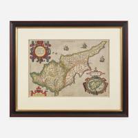 [Maps & Atlases] (Ortelius, Abraham) Cypri Insulae Nova Descript