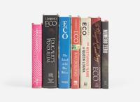 [Literature] Eco, Umberto: Group of 7 Signed Novels, Including 6 First Editions